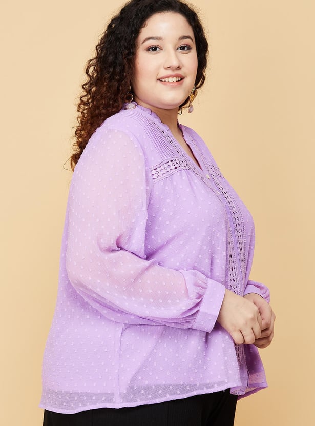 MAX Women Textured Top