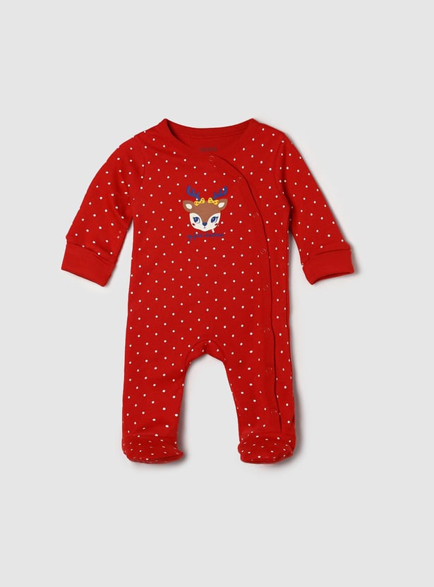 Girls Assorted Anti-Bacterial Sleepsuit - Pack of 2