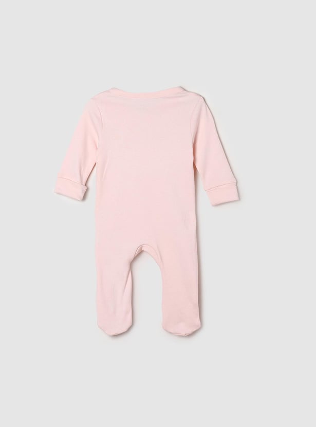 Girls Assorted Anti-Bacterial Sleepsuit - Pack of 2