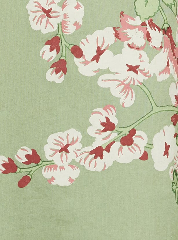 Women Printed Layered Asymmetrical Kurta