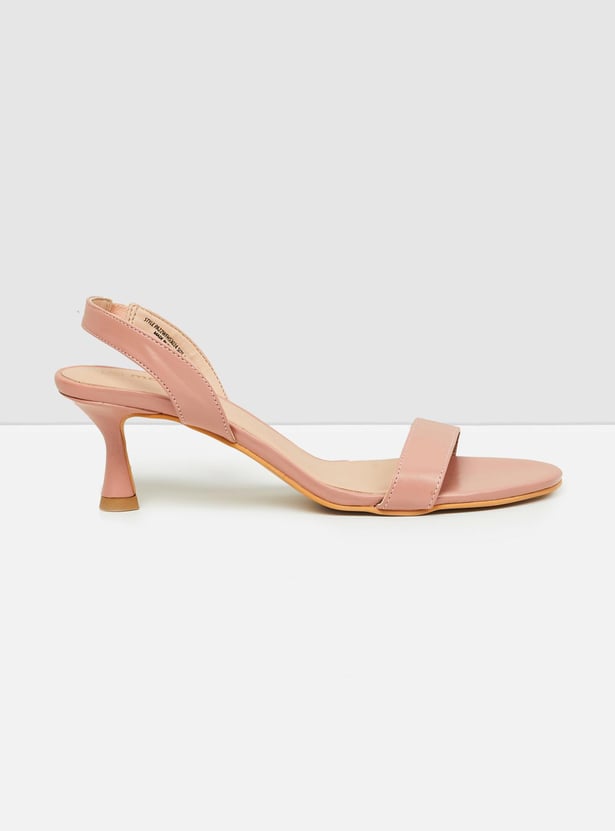 Women Solid Kitten Heels