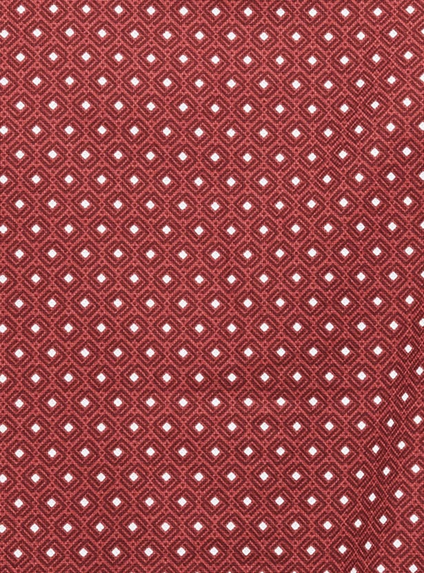 Men Geometric Printed Regular Fit Smart Casual Shirt