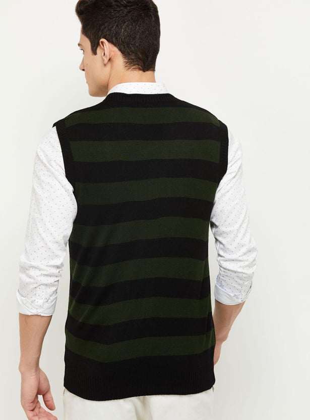 Men Reversible Sweater Vest
