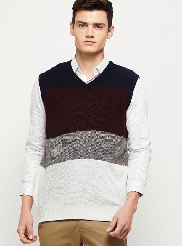 Men Reversible Sweater Vest