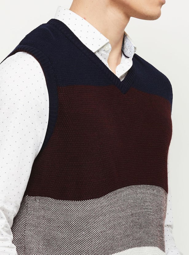 Men Reversible Sweater Vest