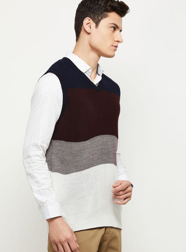 Men Reversible Sweater Vest
