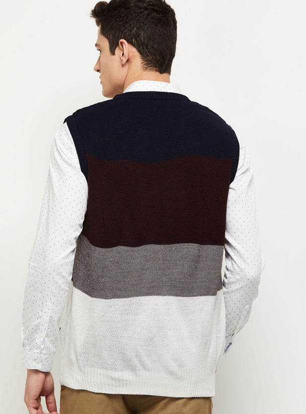 Men Reversible Sweater Vest