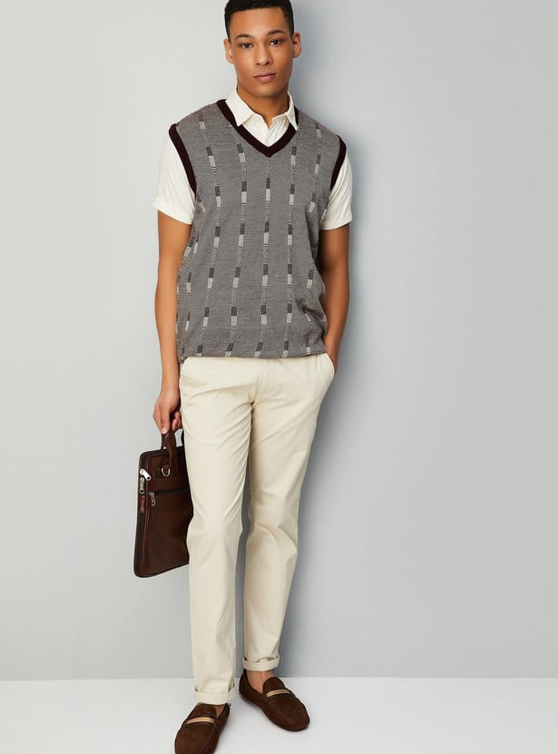 Men Reversible Sweater Vest