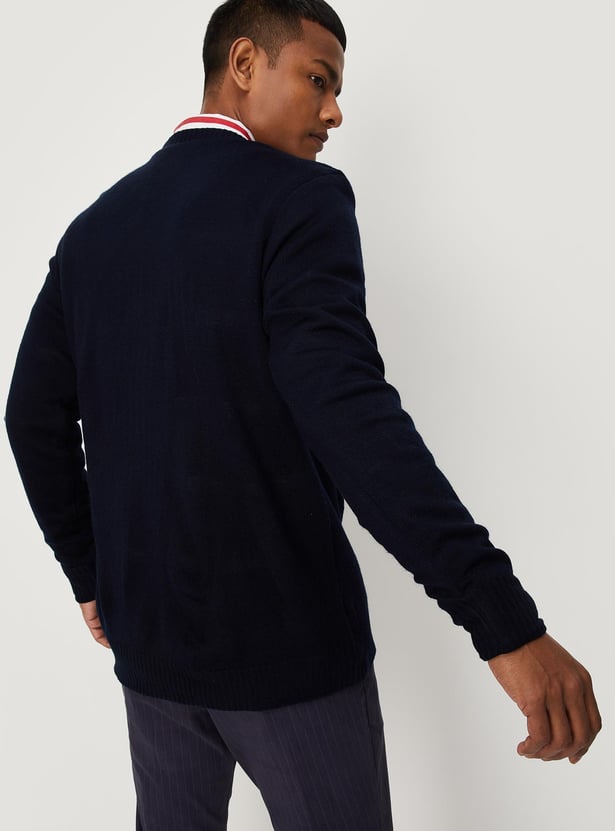 Men Medium Reversible Sweater