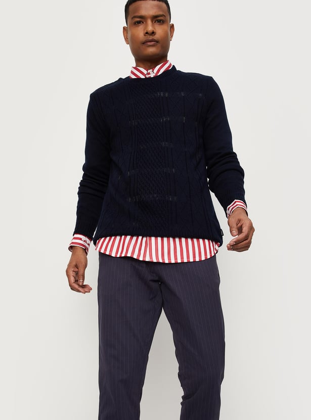 Men Medium Reversible Sweater