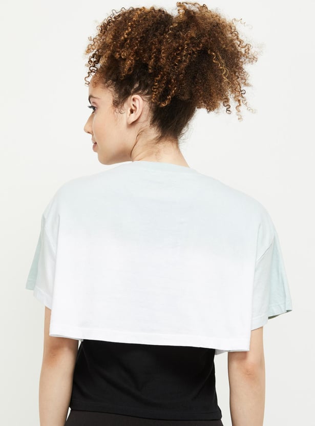 Women Printed Layered T-shirt