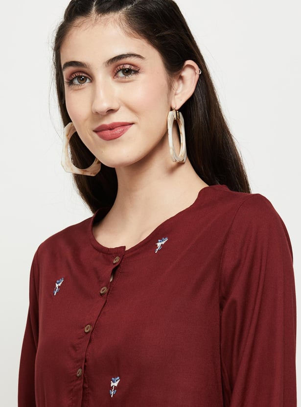 Women Embroidered Tunic