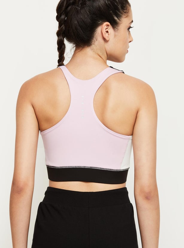 Colourblocked Sports Bra
