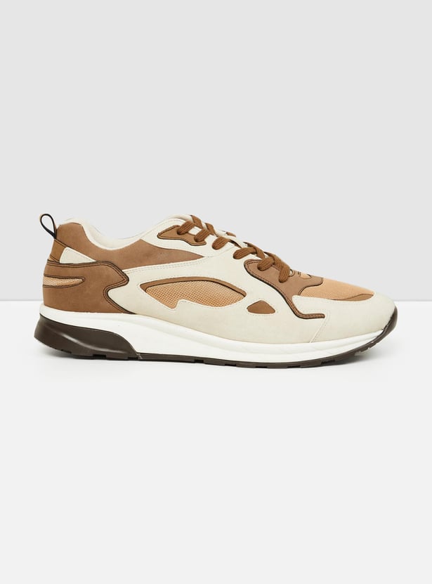 Buy MAX Men Colourblocked Lace-Up Casual Shoes Online at just Rs