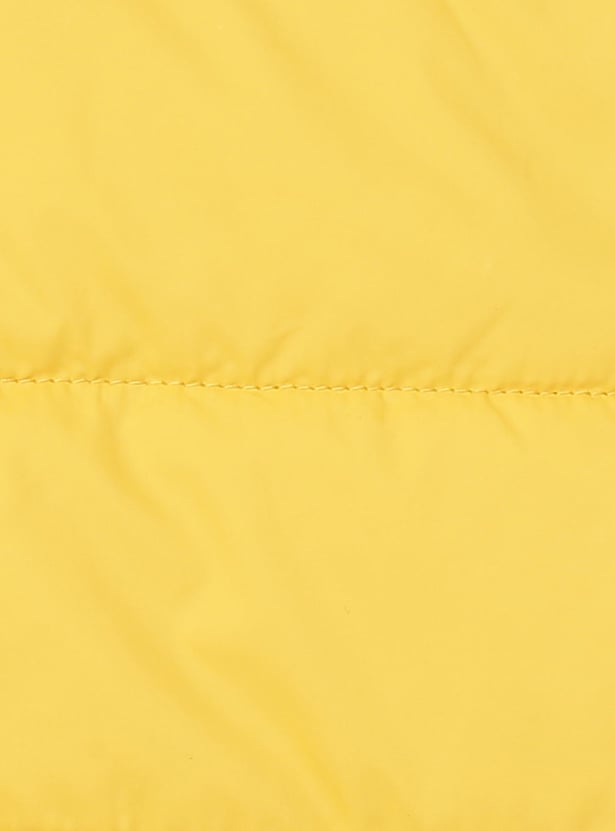 Boys Colourblock Sleeveless Puffer Jacket