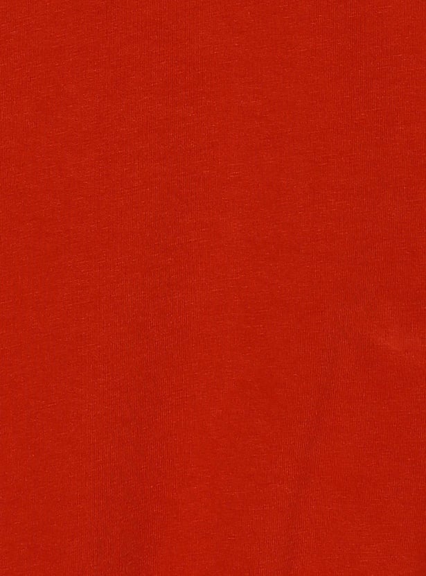 Boys Embroidered Crew Neck Sweatshirt