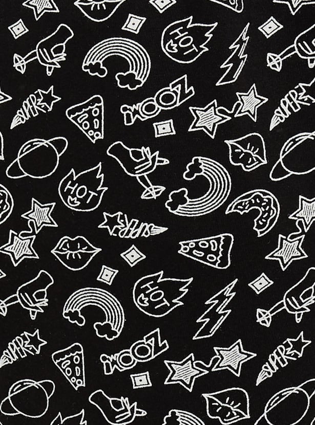 Women Printed Lounge Capris