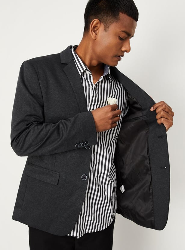 Men Classic Striped Blazer