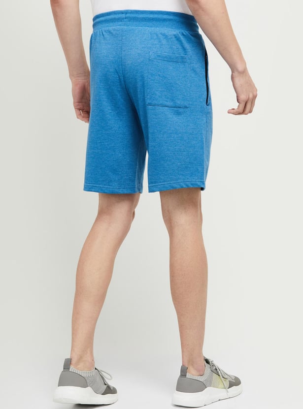 Men Printed Elasticated Sports Shorts