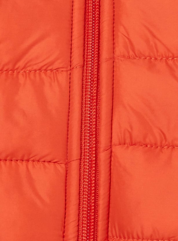 Boys Quilted Hooded Puffer Jacket