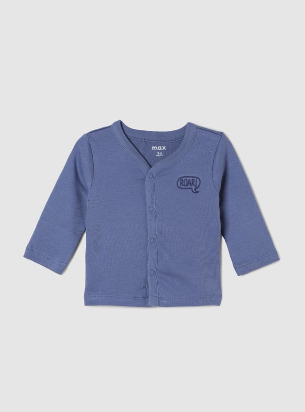 Boys Printed Full Sleeves Vest- Pack of 3