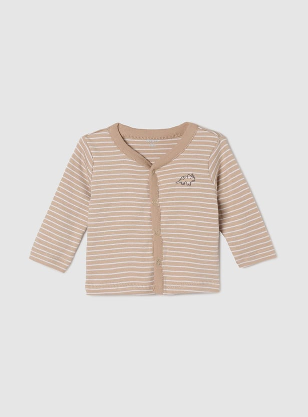 Boys Printed Full Sleeves Vest- Pack of 3