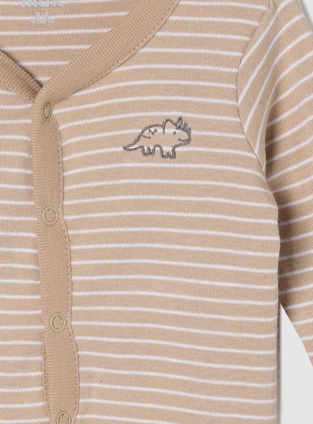 Boys Printed Full Sleeves Vest- Pack of 3