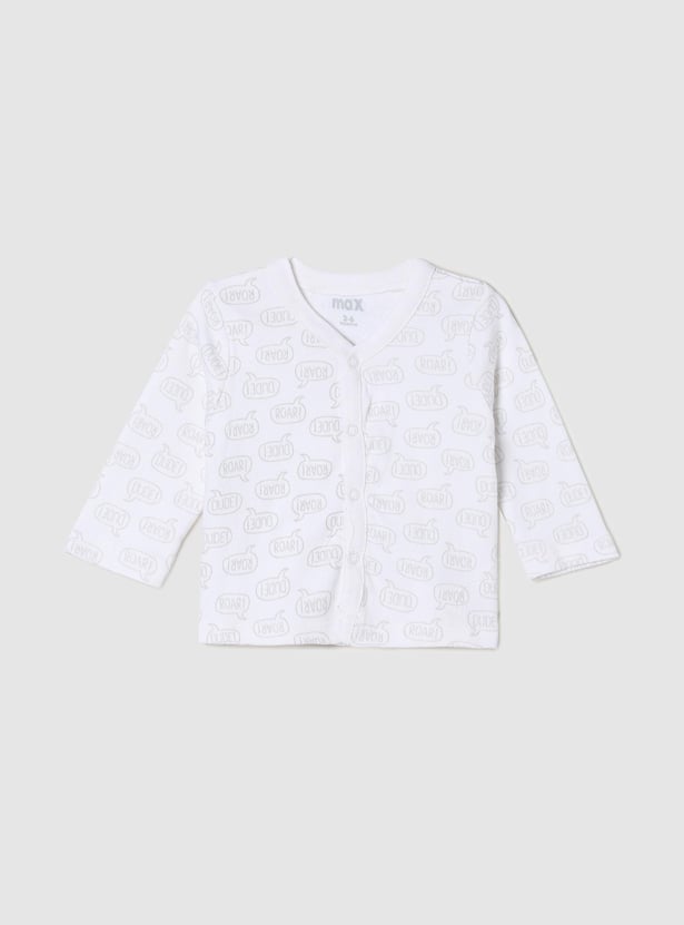 Boys Printed Full Sleeves Vest- Pack of 3