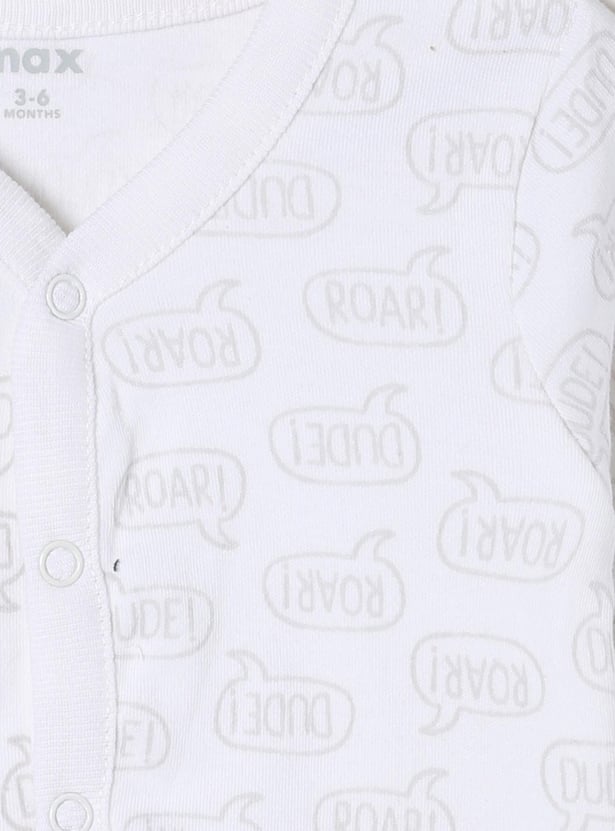 Boys Printed Full Sleeves Vest- Pack of 3