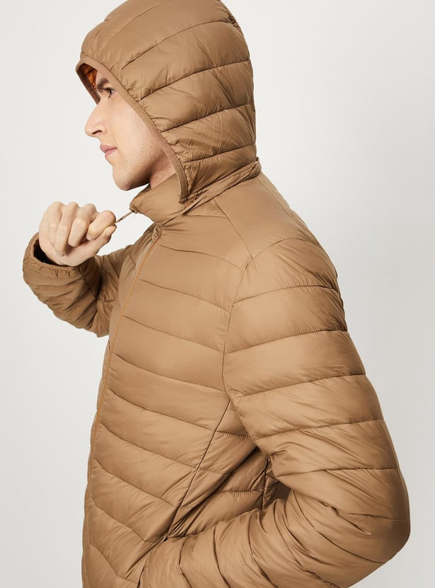 Men Quilted Packable Puffer Jacket