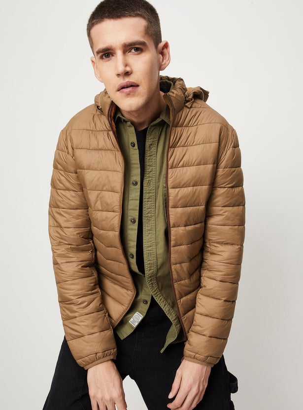 Men Quilted Packable Puffer Jacket
