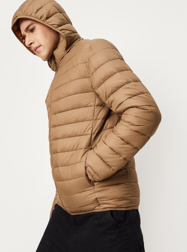 Men Quilted Packable Puffer Jacket