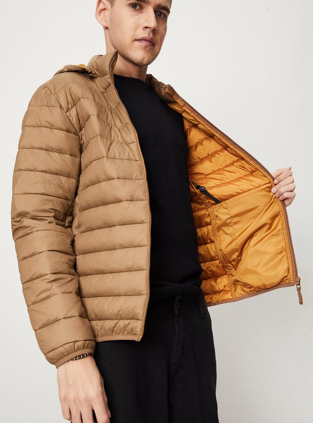 Men Quilted Packable Puffer Jacket