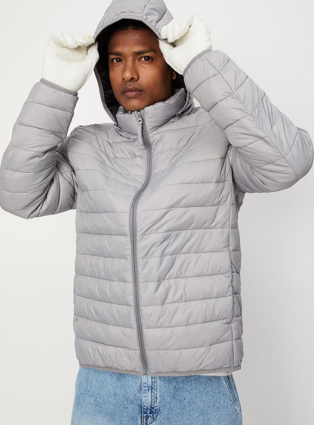 Men Quilted Packable Puffer Jacket