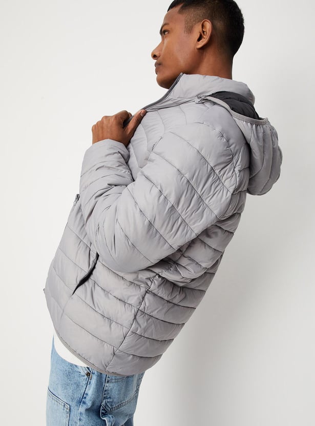 Men Quilted Packable Puffer Jacket