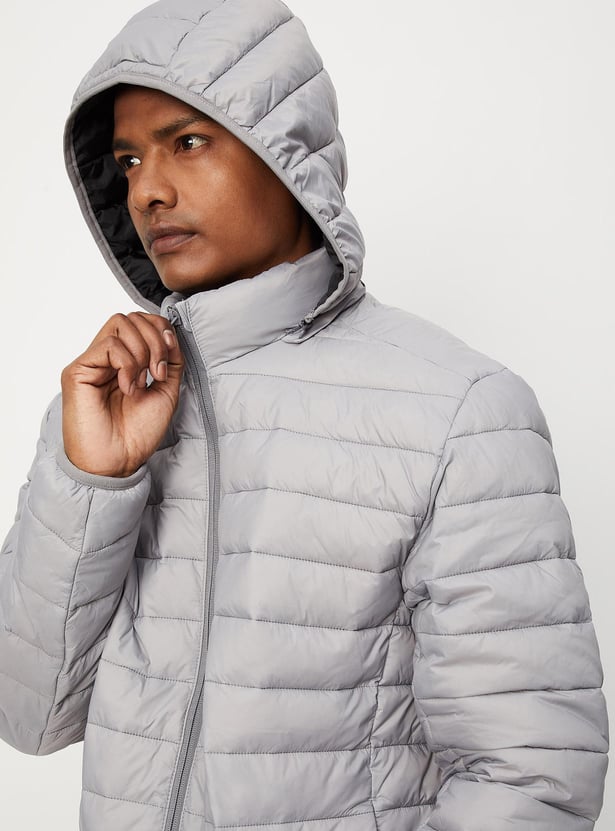 Men Quilted Packable Puffer Jacket
