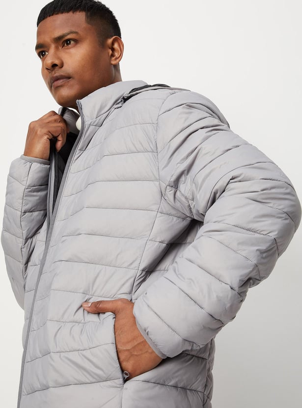 Men Quilted Packable Puffer Jacket
