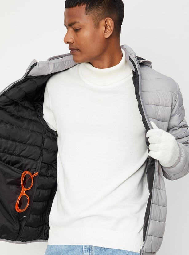 Men Quilted Packable Puffer Jacket