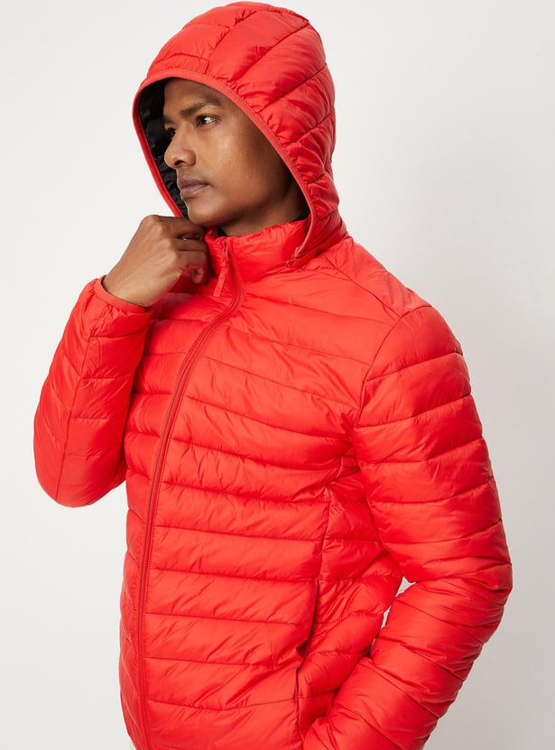 Men Quilted Packable Puffer Jacket