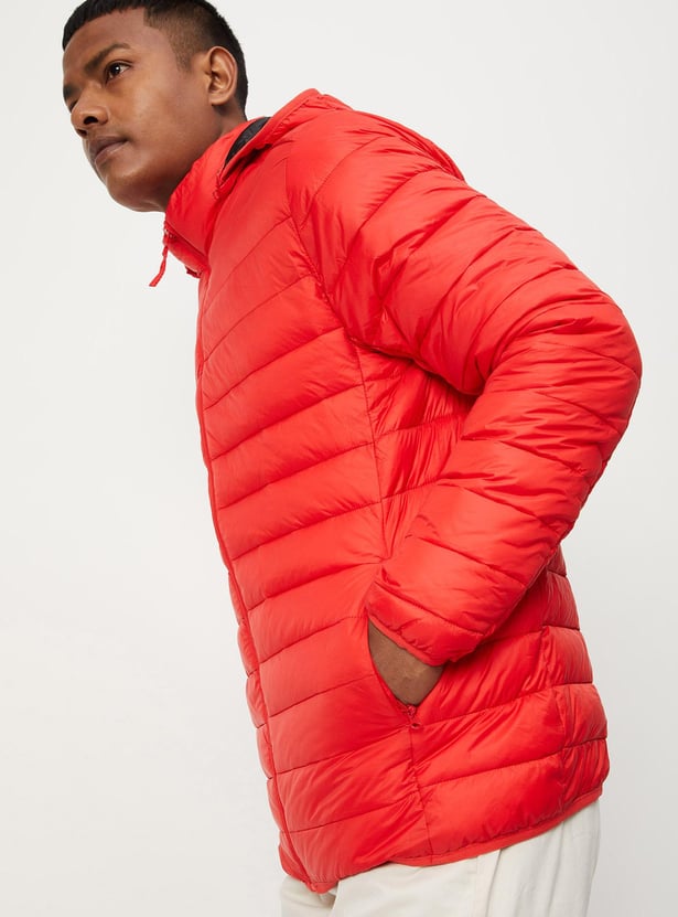 Men Quilted Packable Puffer Jacket