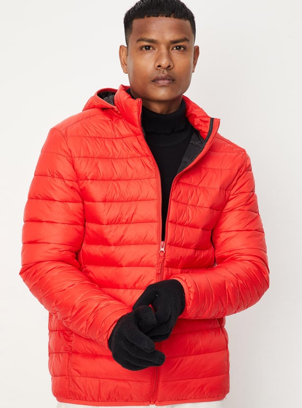Men Quilted Packable Puffer Jacket