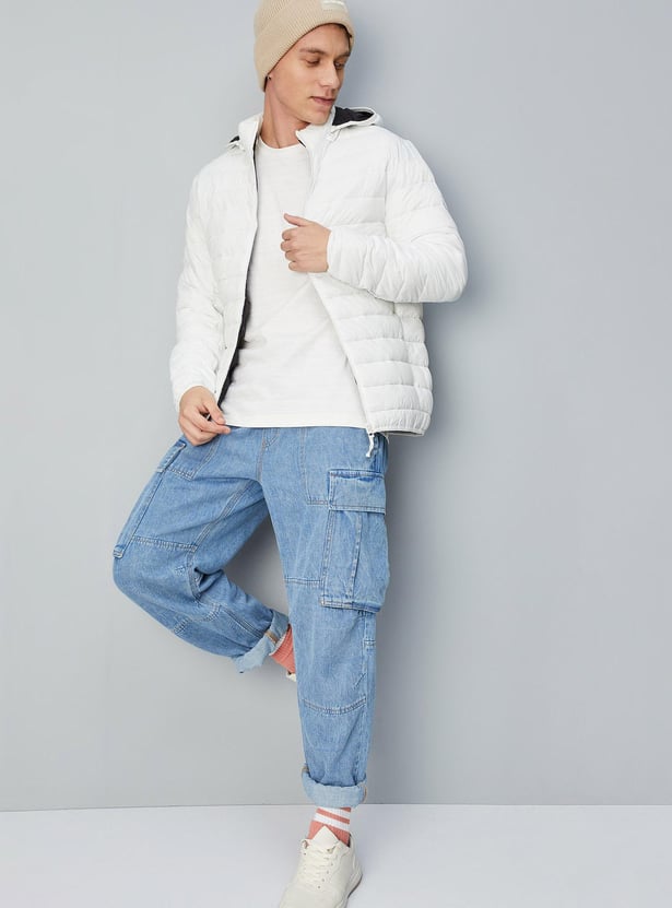 Men Quilted Packable Puffer Jacket