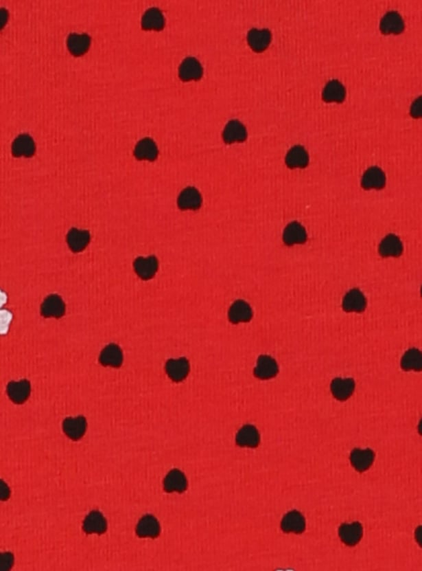 Girls Printed Elasticated Leggings