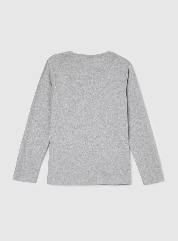 Girls Graphic Printed Long Sleeve T-shirt