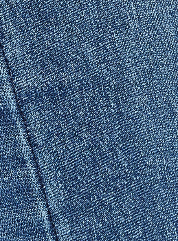 Girls Sequinned Slim Fit Jeans