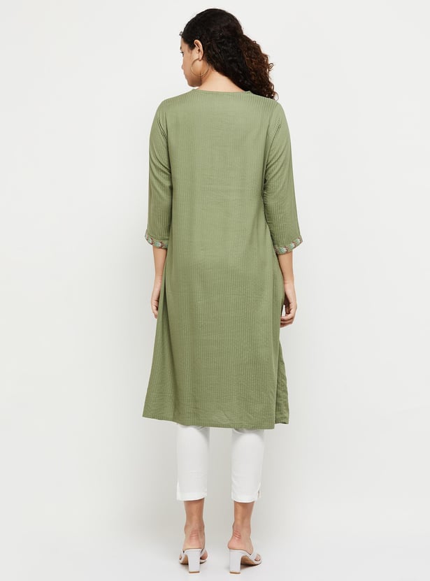 Women Printed A-line Kurta