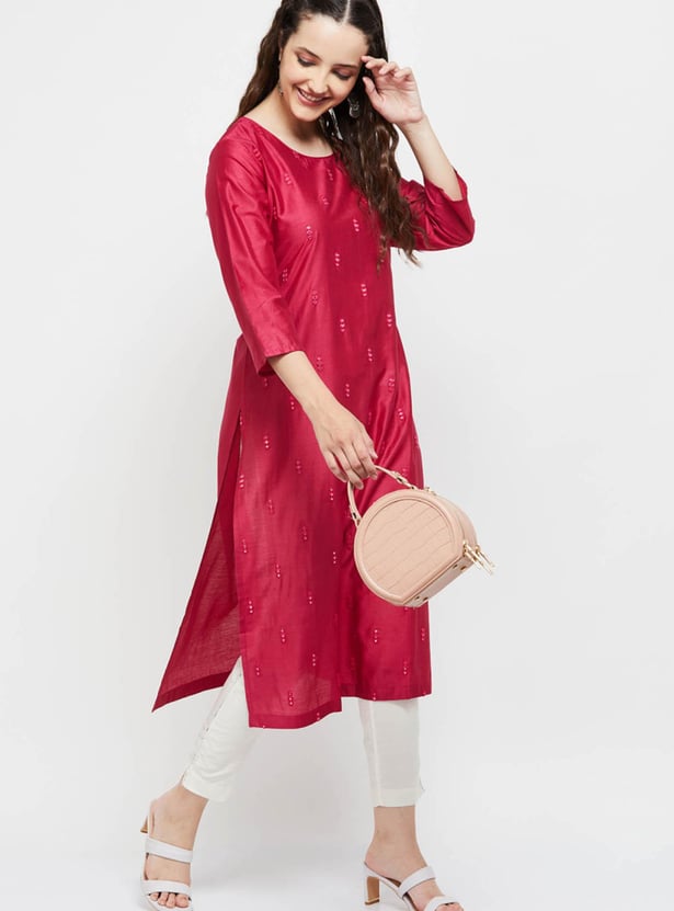 Women Embellished A-line Kurta