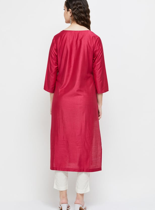 Women Embellished A-line Kurta