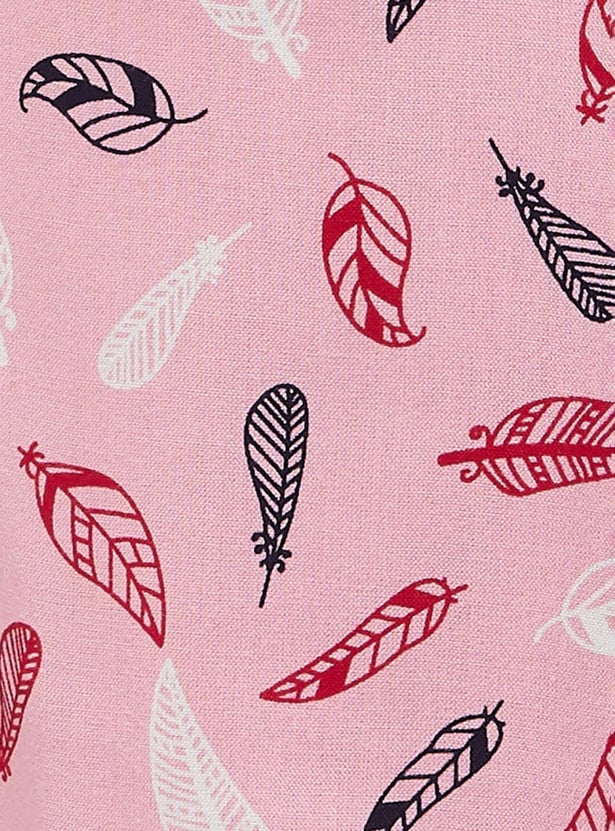 Women Printed Full-Length Elasticated Pyjamas