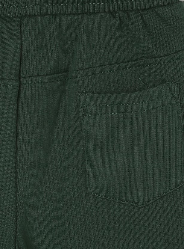 Boys Appliqued Elasticated Regular Shorts